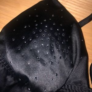 NWOT Victoria’s Secret crystal satin bralette